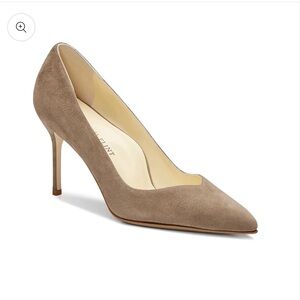 Sarah Flint Perfect Pump 85 Taupe Suede